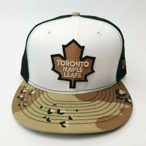 toronto maple leafs camo hat